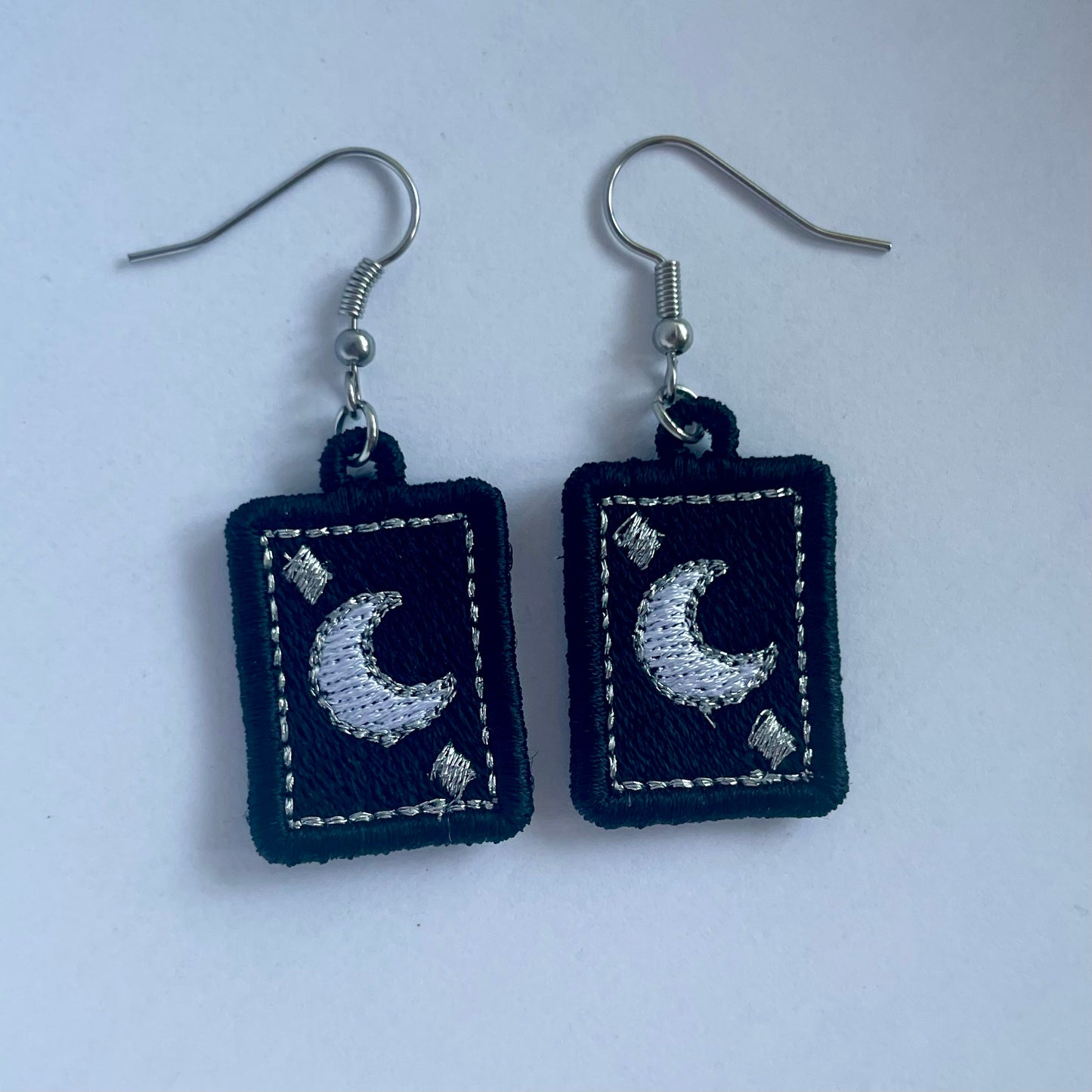 Moon Card Earrings