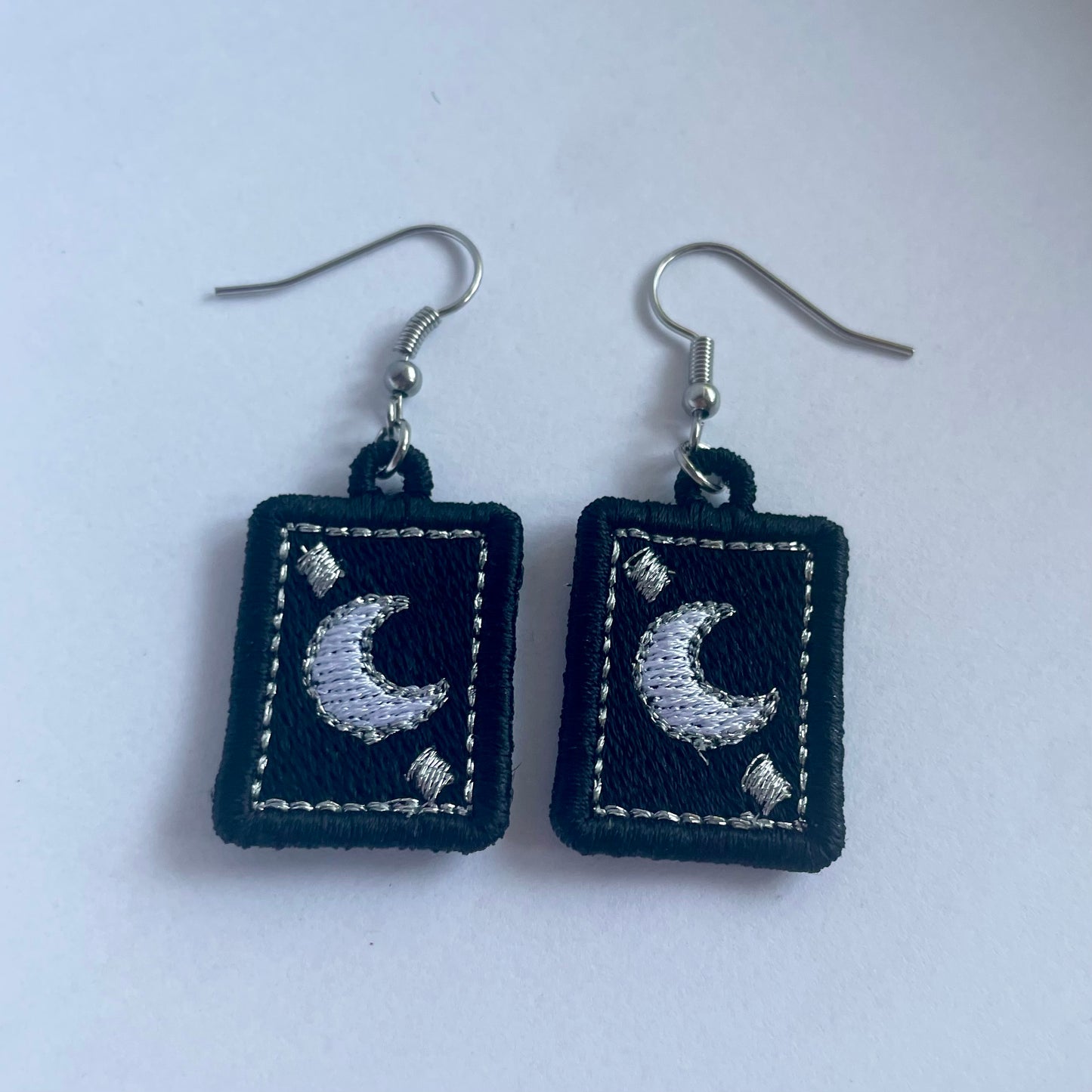 Moon Card Earrings