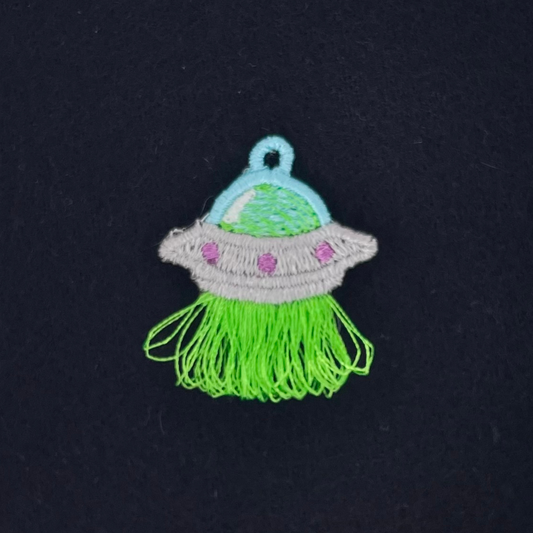 Fringe UFO Freestanding Lace Charm