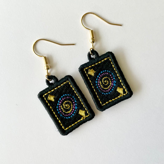 Galaxy Card Freestanding Earring Charm