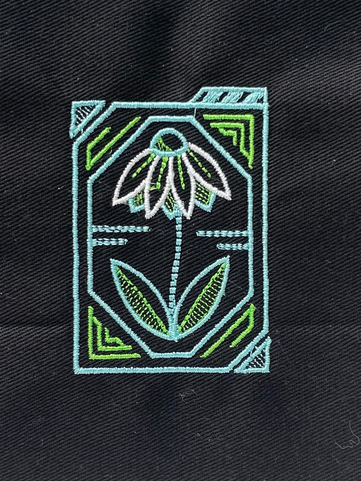 Coneflower - Wildflower Files Stamp