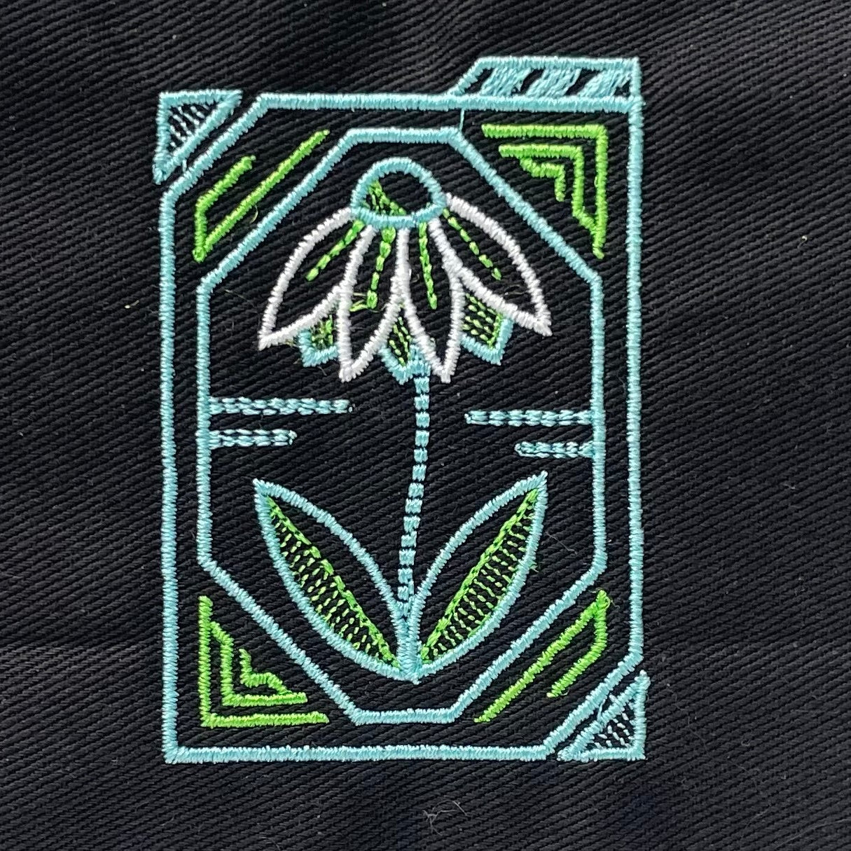 Coneflower - Wildflower Files Stamp