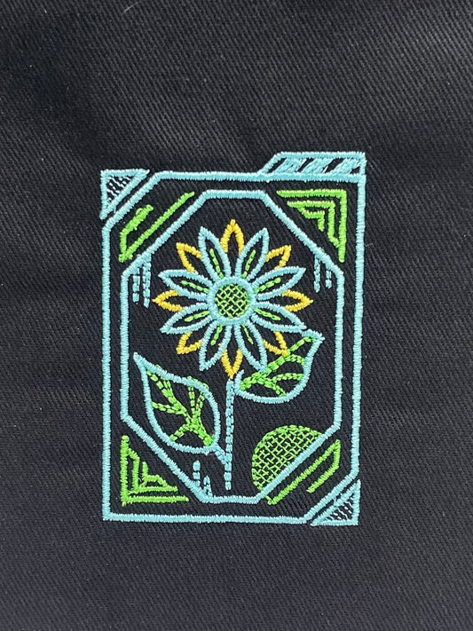 Sunflower - Wildflower Files Stamp