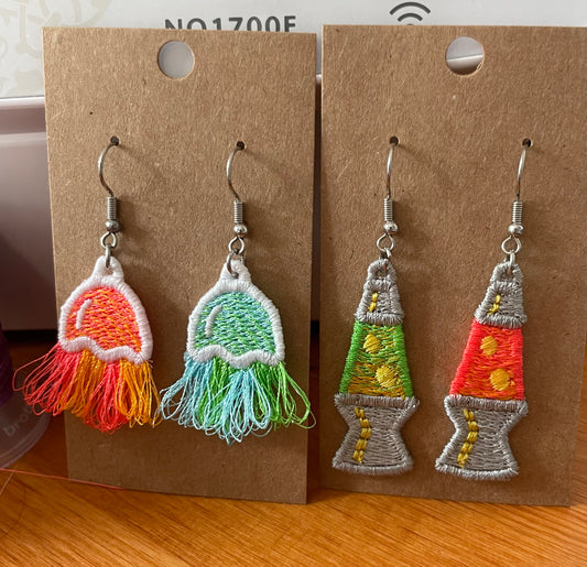 Fringe Jellyfish Freestanding Charm