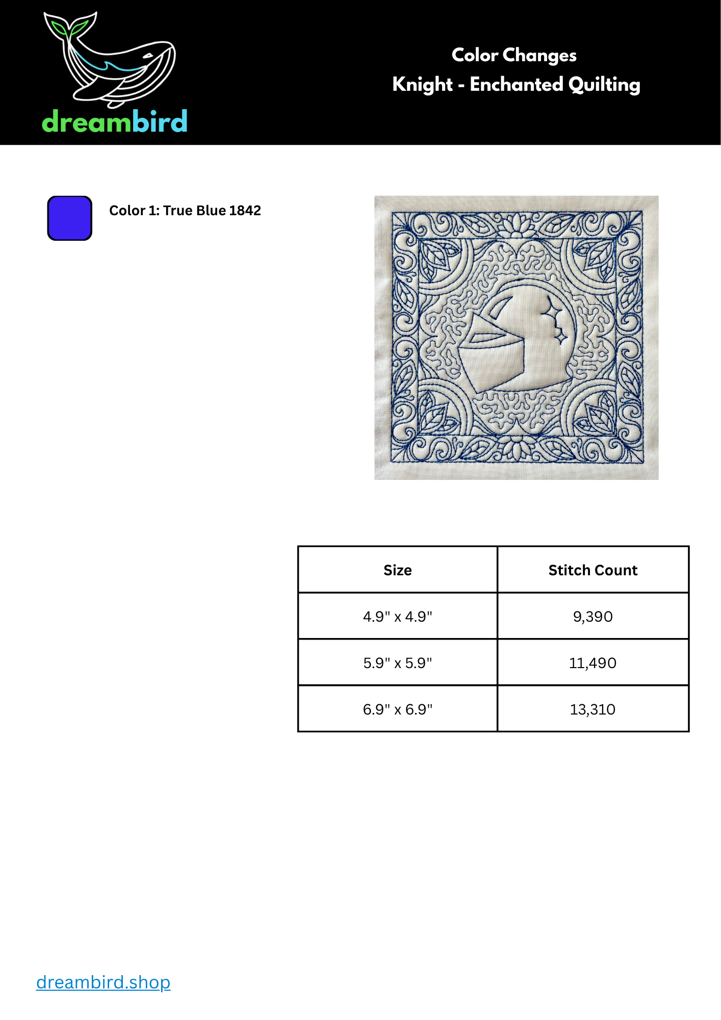 Knight - Enchanted Quilting