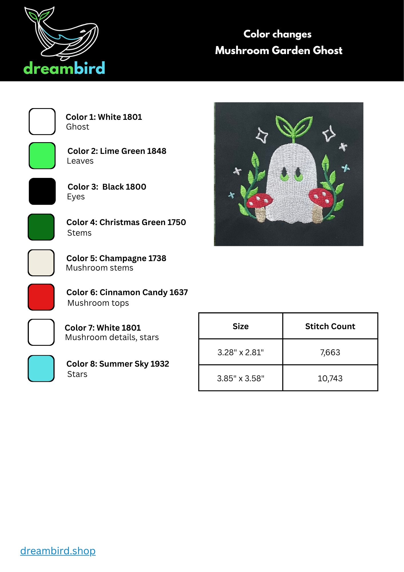 Mushroom Garden Ghost