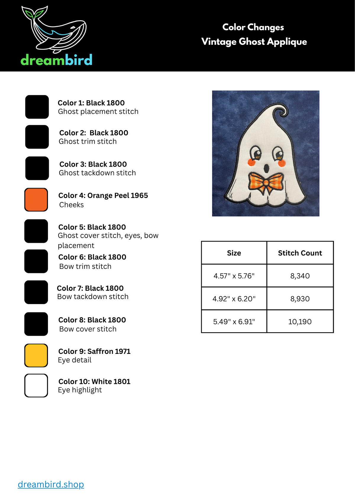 Vintage Halloween Ghost