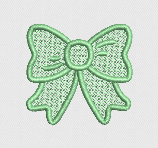 Embossed Bow