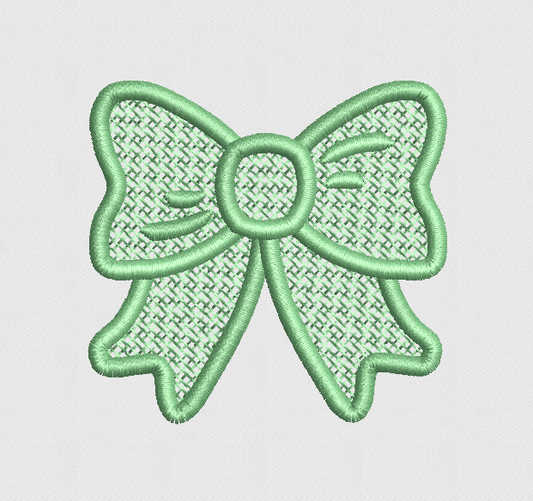 Embossed Bow