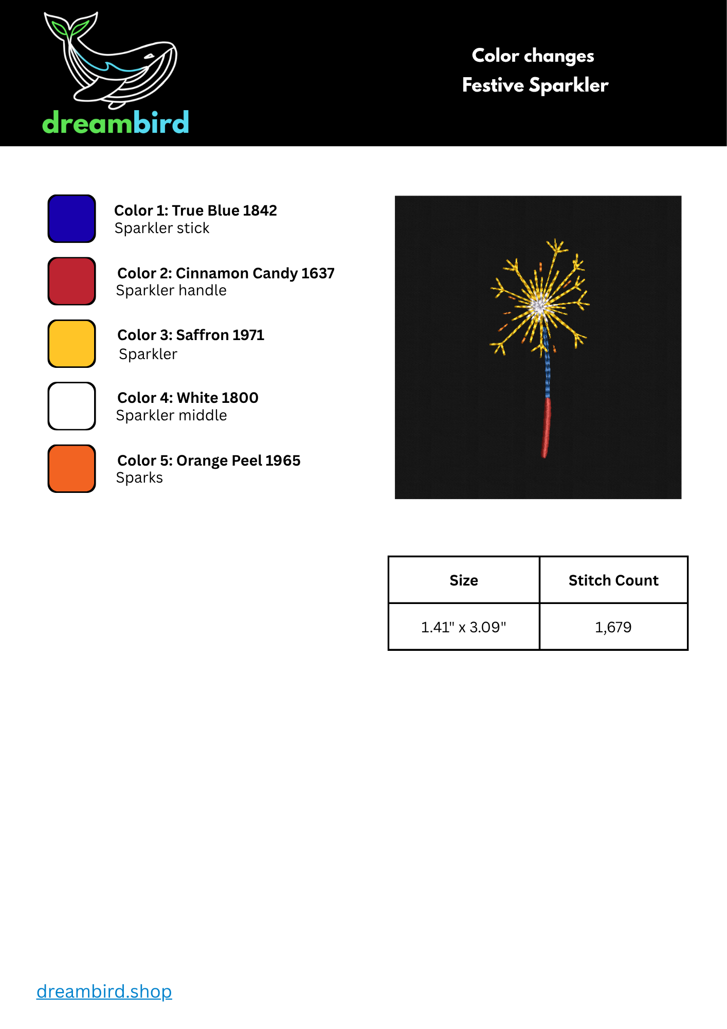Festive Sparkler
