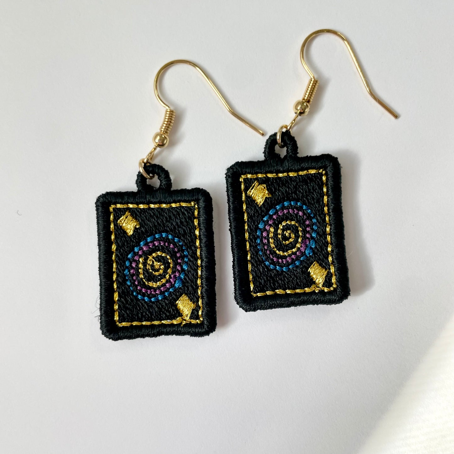 Galaxy Card Freestanding Earring Charm