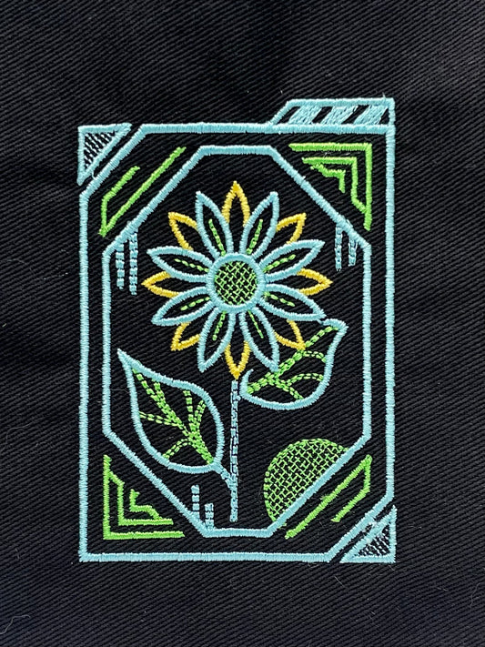 Sunflower - Wildflower Files Stamp