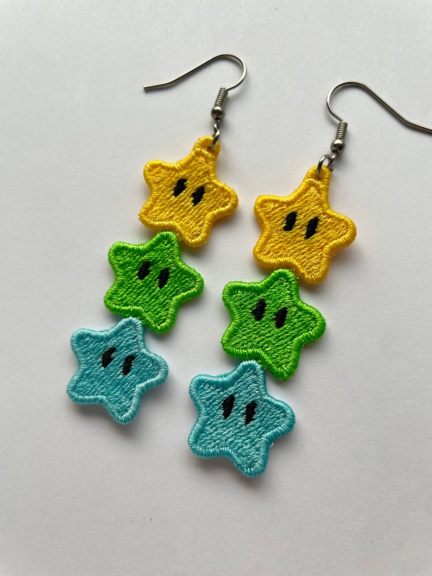 Star Trio Freestanding Earring Charm