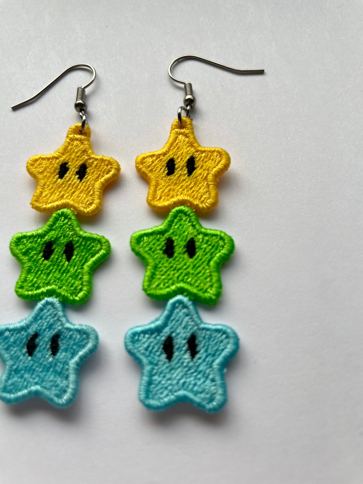 Star Trio Freestanding Earring Charm