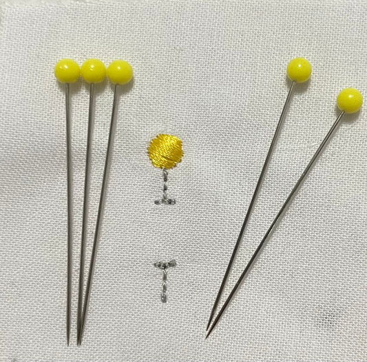 Round Quilting Pin