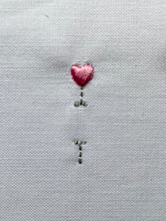 Heart Quilting Pin