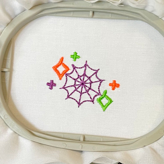 Spiderweb Sparkle Mini Accent