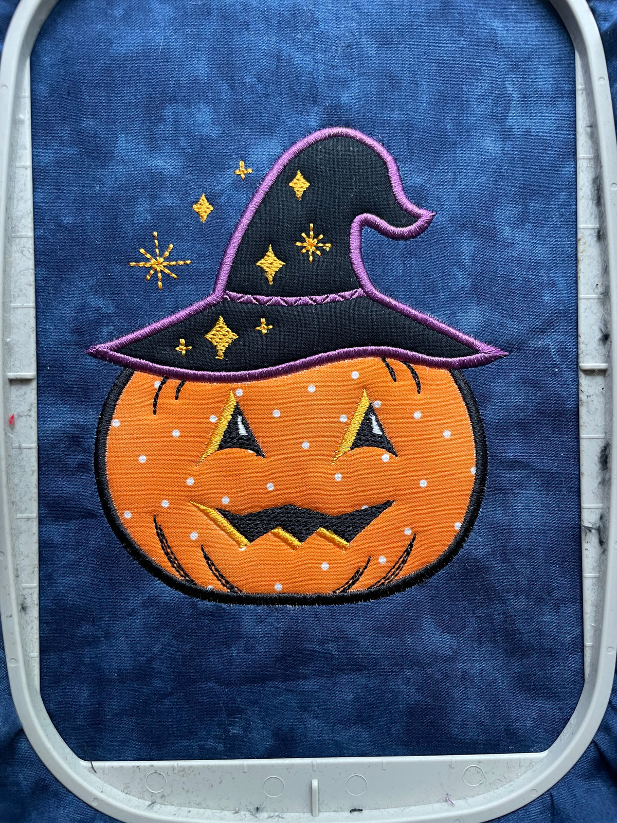 Vintage Halloween Witch Pumpkin