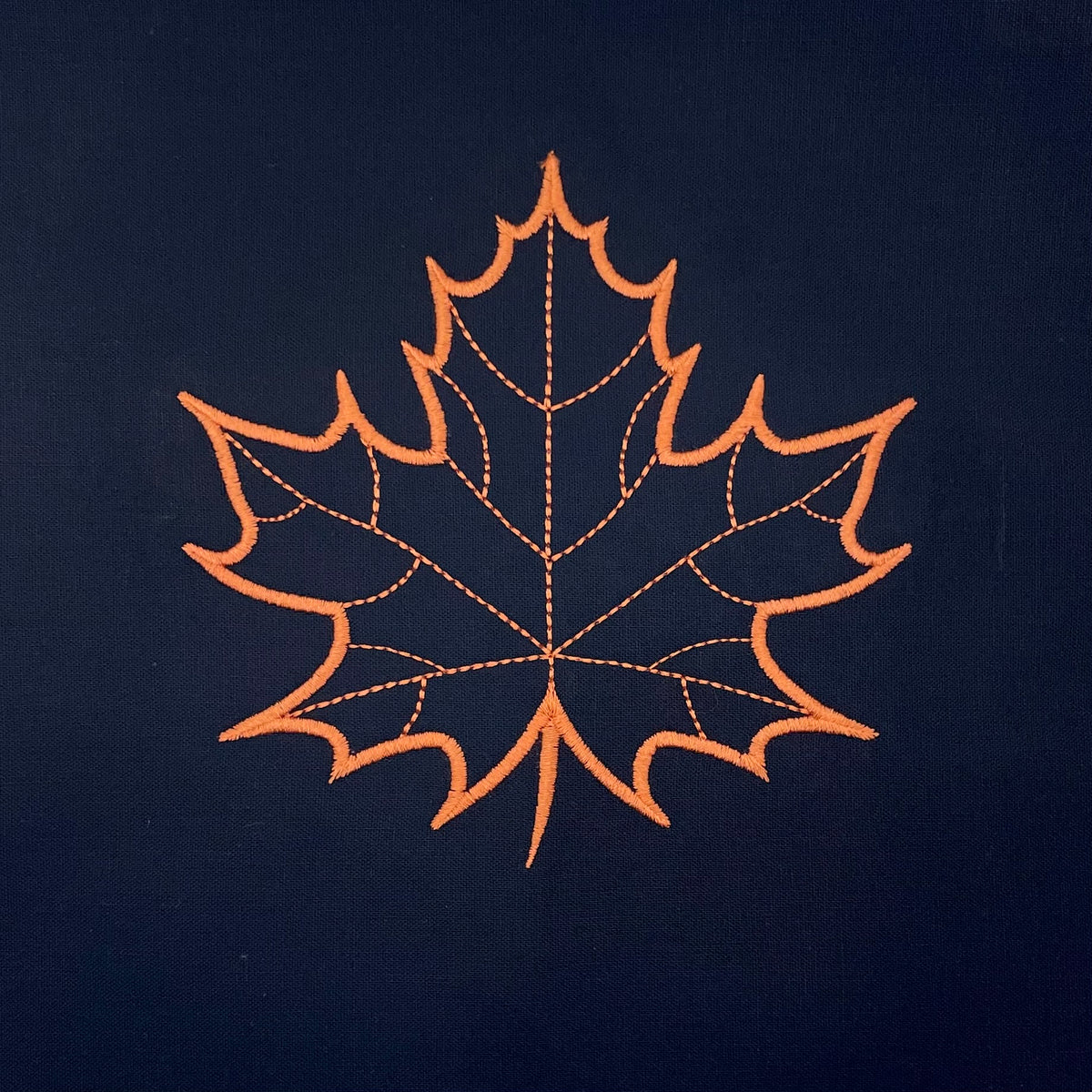 Maple Leaf Fall Applique