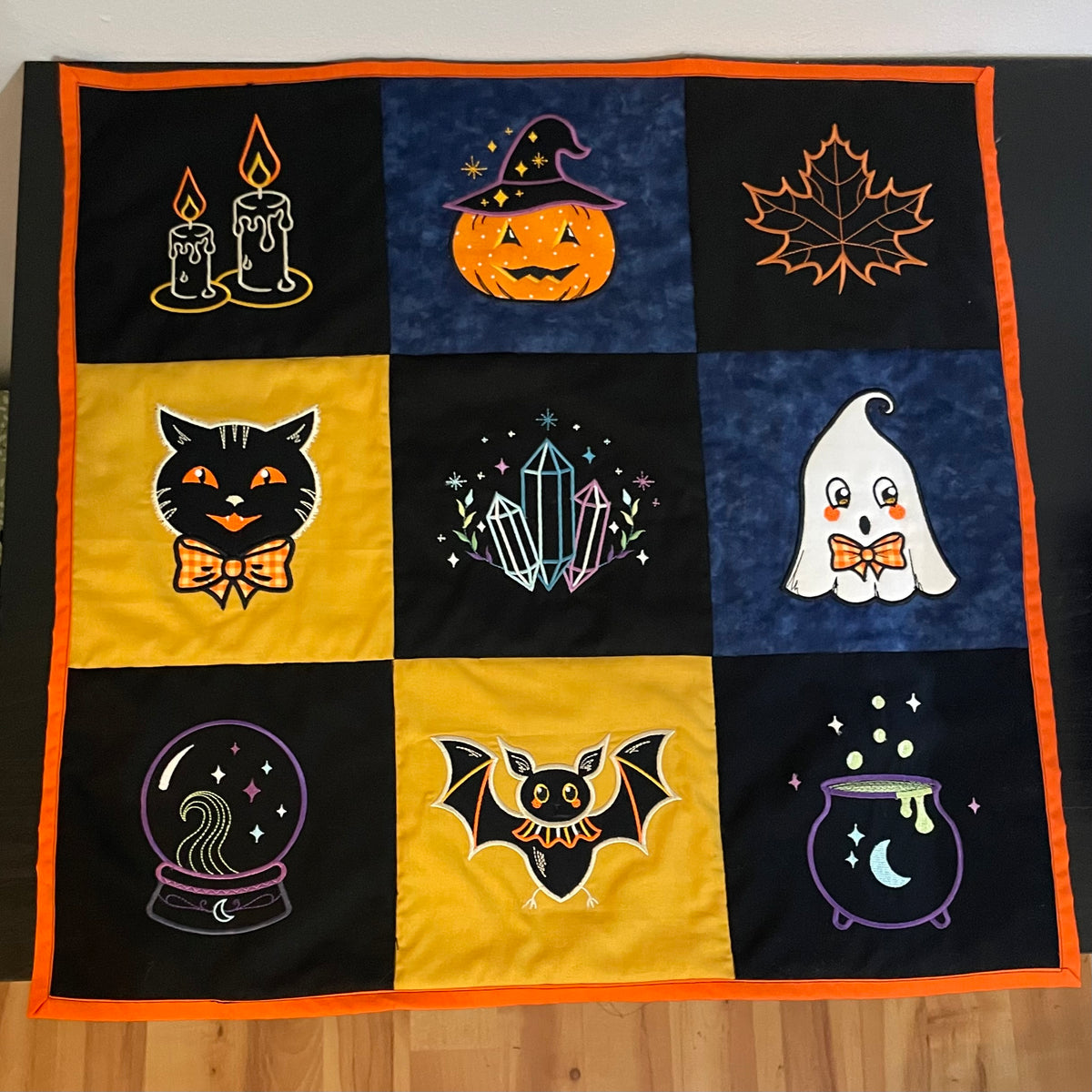 Vintage Halloween Design Set (Set of Four)
