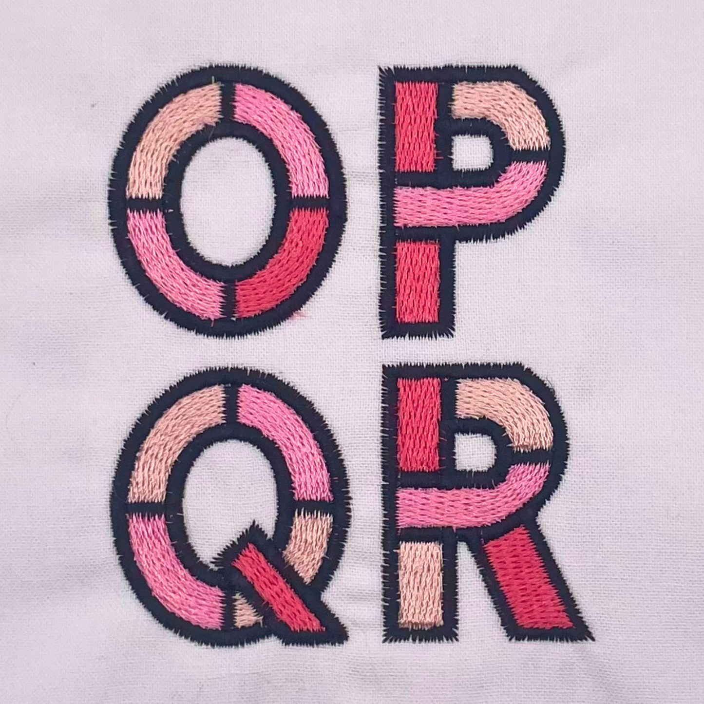 Stained Glass Font (1" - 3.5")