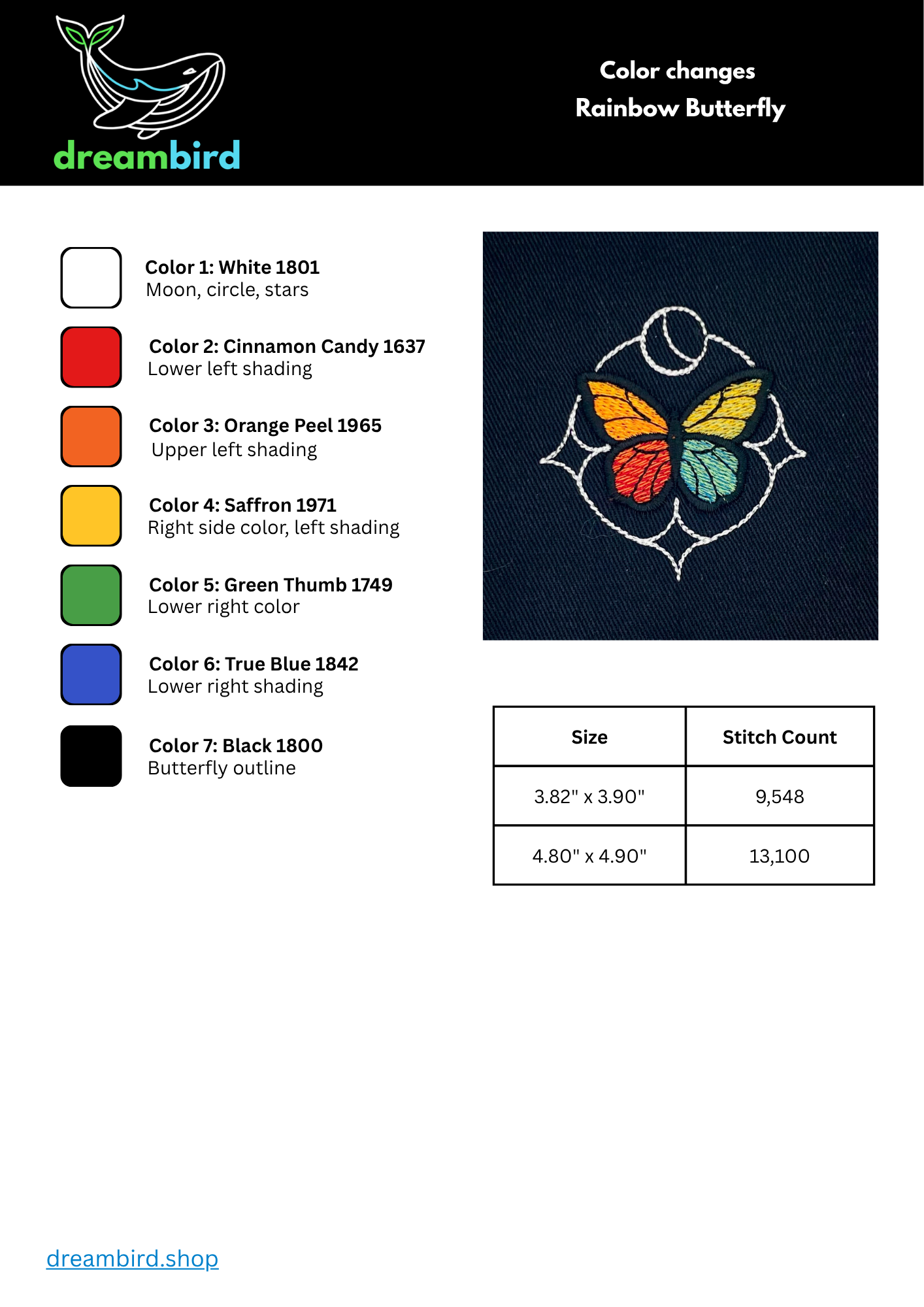 Rainbow Butterfly Feature
