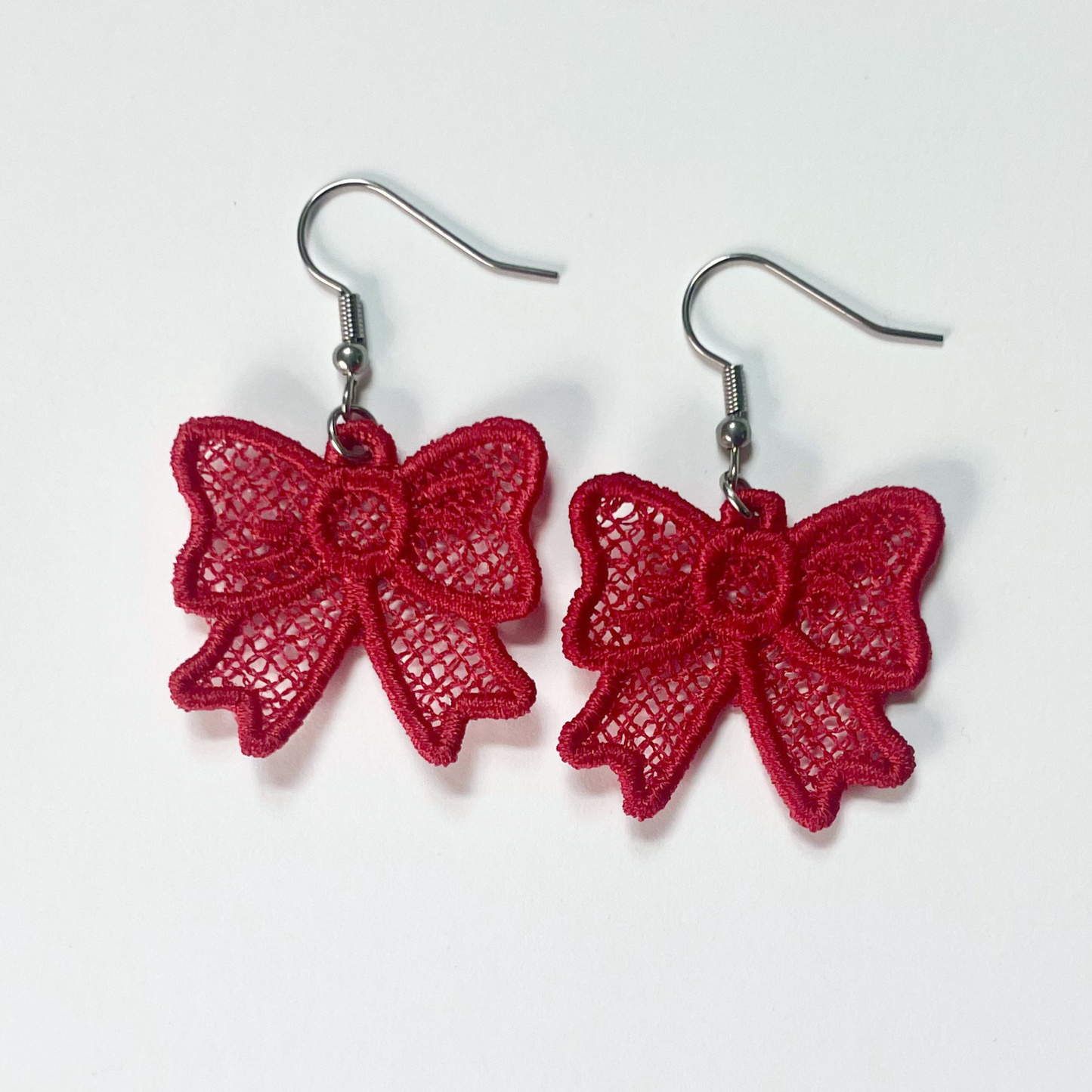 Bow Freestanding Lace Charm