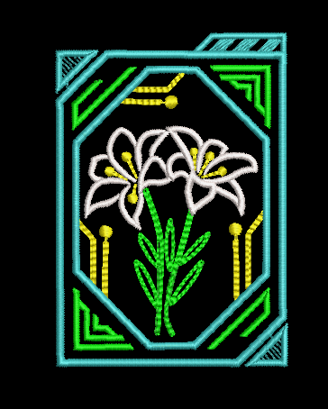 Lily - Wildflower Files Stamp